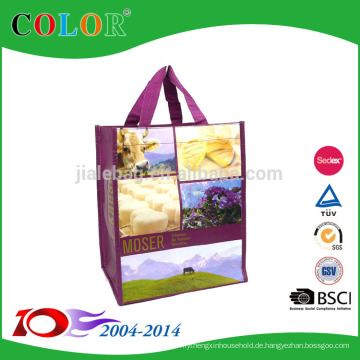 CMYK rpet Siebdruck PP Non Woven Bag Einkaufstasche